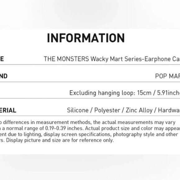 Pop Mart The Monsters Labubu Shrimp Wacky Mart AirPod Earphone Headphone Case - Picture 7 of 13